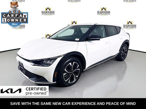 Snow White Pearl 2024 Kia EV6 Wind