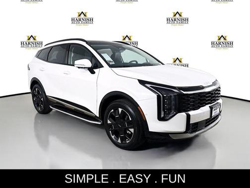 Snow White Pearl 2026 Kia Sportage Hybrid SX-Prestige