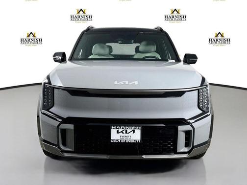 Wolf Gray/Ebony Black Roof 2026 Kia EV9 GT-Line