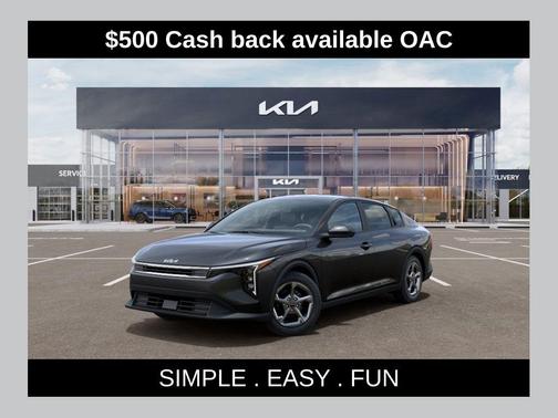 Interstellar Gray 2026 Kia K4 LXS
