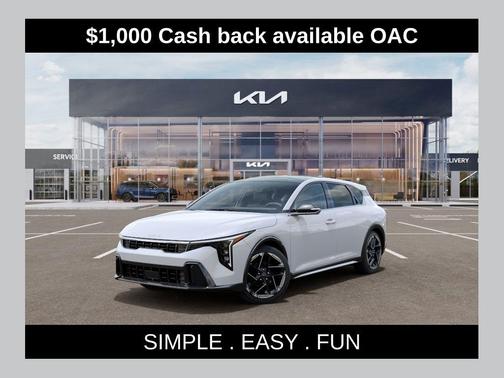 Snow White Pearl 2026 Kia K4 GT-Line