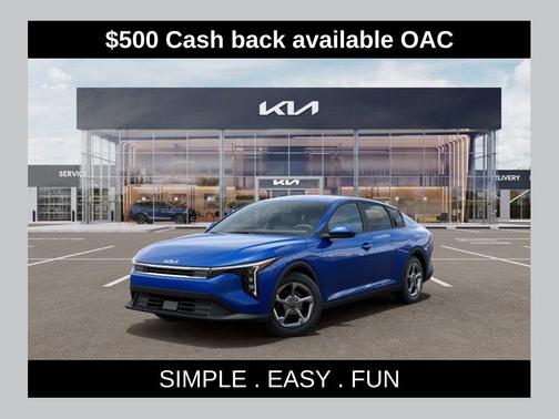 Deep Sea Blue 2026 Kia K4 LXS