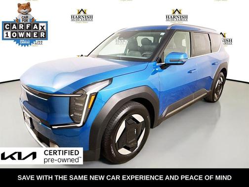 Ocean Blue 2024 Kia EV9 Wind