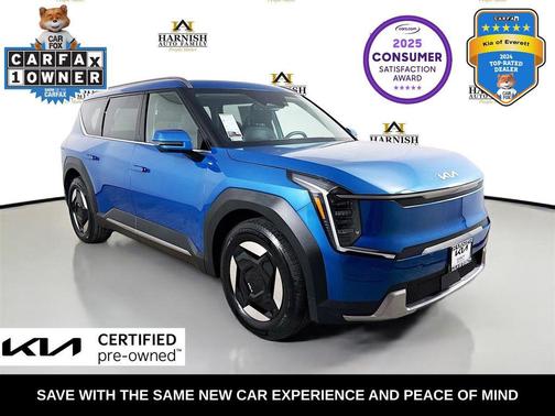 Ocean Blue 2024 Kia EV9 Wind