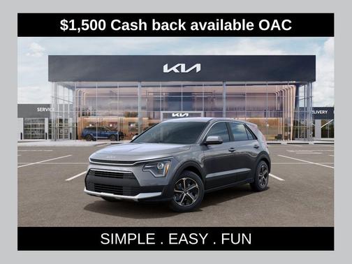 Steel Gray 2026 Kia Niro LX