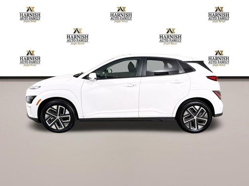 Lunar White 2023 Hyundai KONA EV SE