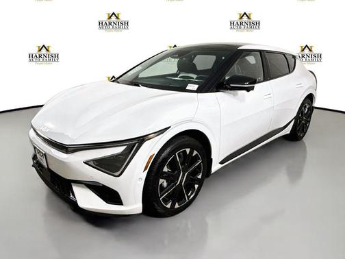 Glacial White Pearl 2026 Kia EV6 GT-Line AWD