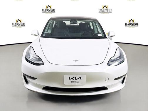 Pearl White Multi-Coat 2018 Tesla Model 3 Long Range