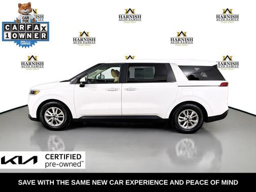 Snow White Pearl 2024 Kia Carnival LX
