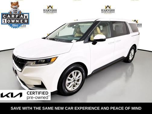 Snow White Pearl 2024 Kia Carnival LX