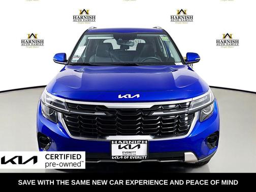 Neptune Blue 2024 Kia Seltos S
