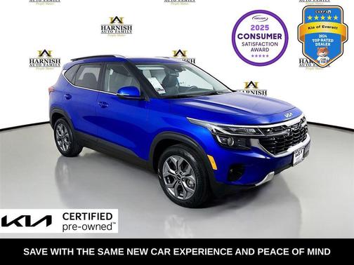 Neptune Blue 2024 Kia Seltos S