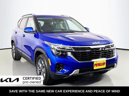 Neptune Blue 2024 Kia Seltos S