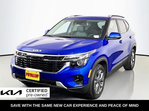 Neptune Blue 2024 Kia Seltos S