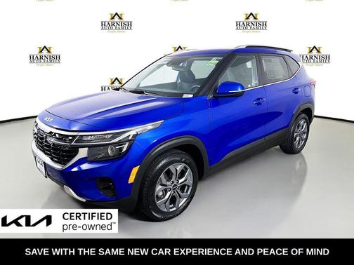 Neptune Blue 2024 Kia Seltos S