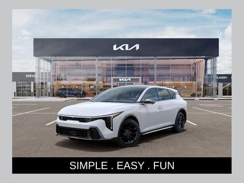 Snow White Pearl 2026 Kia K4 GT-Line Turbo
