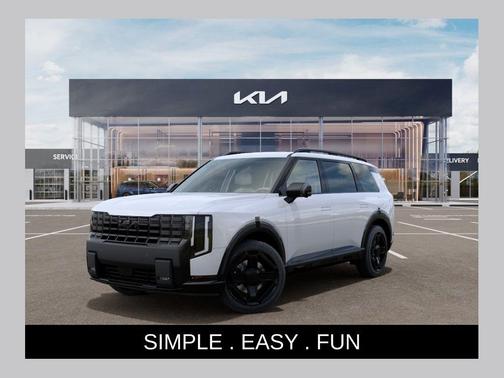 Glacial White Pearl 2027 Kia Telluride Hybrid X-Line SX-Prestige SUV