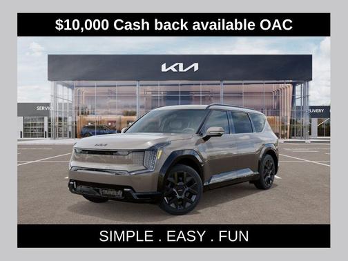 Road Rider Brown 2026 Kia EV9 Land