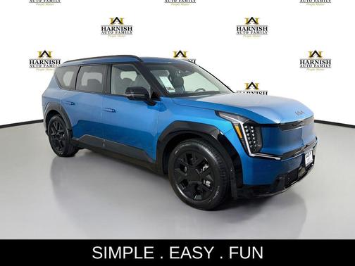 Ocean Blue 2026 Kia EV9 Land