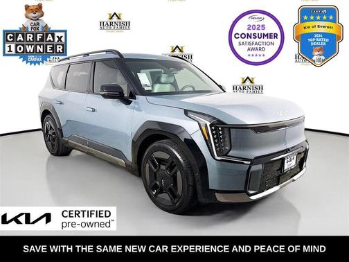 Iceberg Green 2024 Kia EV9 GT-Line