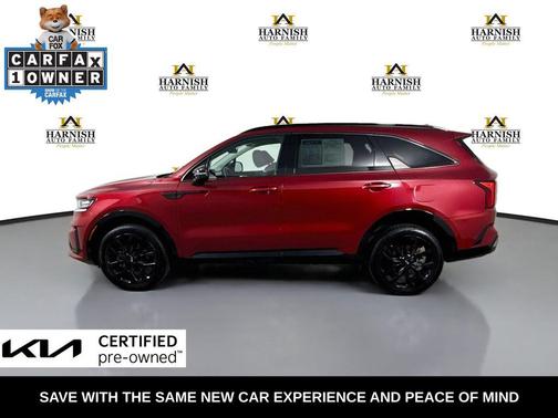 Passion Red Tintcoat 2021 Kia Sorento SX