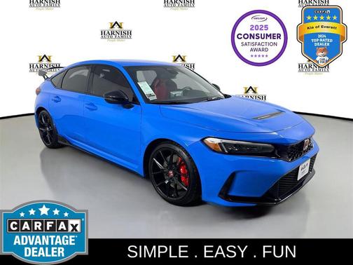 Boost Blue Pearl 2025 Honda Civic Type R