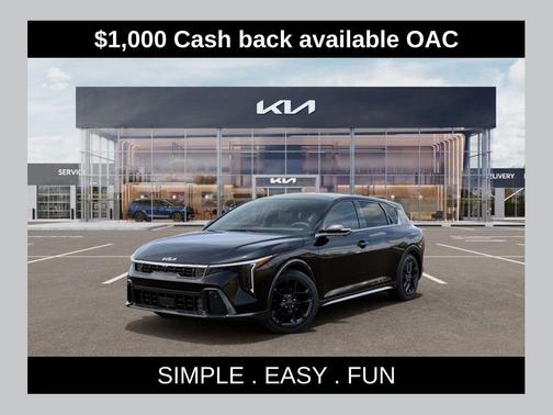 Aurora Black Pearl 2026 Kia K4 GT-Line Turbo