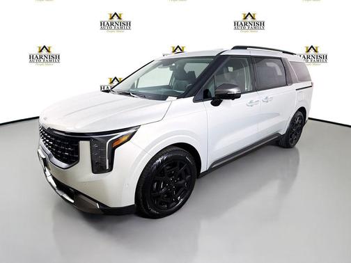 Ivory Silver 2026 Kia Carnival Hybrid SX Prestige