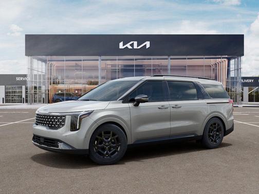 Ivory Silver 2026 Kia Carnival Hybrid SX Prestige