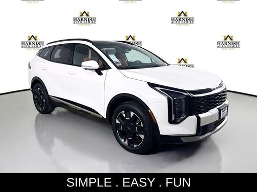 Snow White Pearl 2026 Kia Sportage Hybrid SX-Prestige
