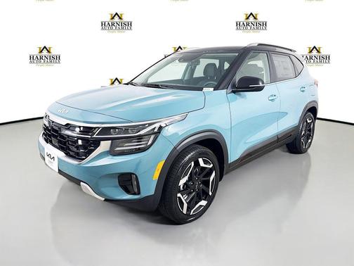 Pluton Blue/Black Roof 2026 Kia Seltos SX