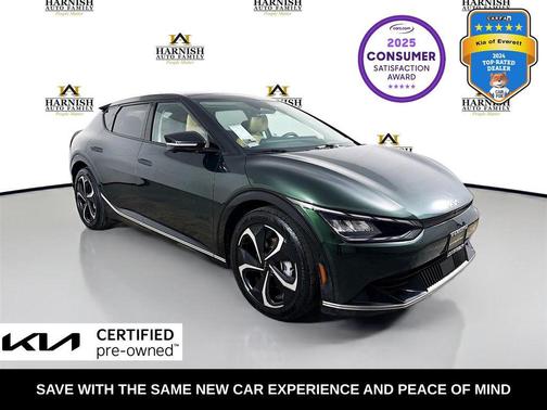 Deep Forest Green 2023 Kia EV6 GT-Line