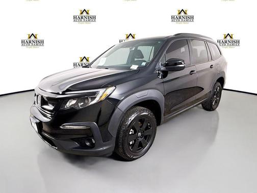 Crystal Black Pearl 2022 Honda Pilot AWD TrailSport