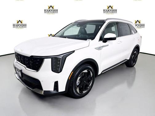 Snow White Pearl 2026 Kia Sorento Hybrid EX