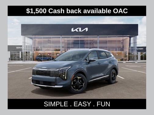 Heritage Blue 2026 Kia Sportage Hybrid EX