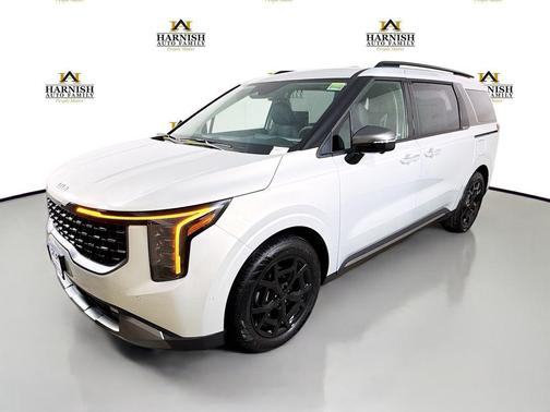 Ivory Silver 2026 Kia Carnival Hybrid SX Prestige