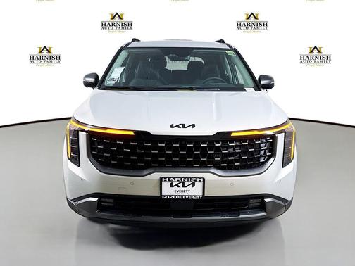 Ivory Silver 2026 Kia Carnival Hybrid SX Prestige