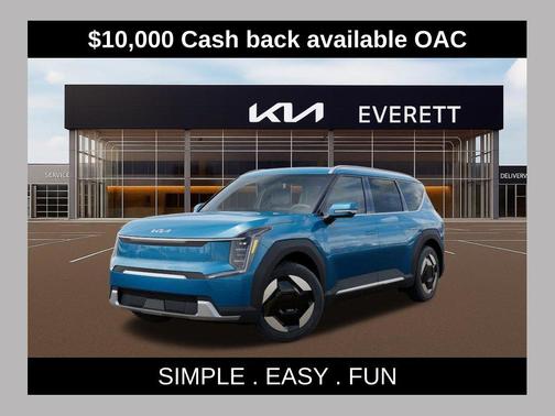 Ocean Blue 2026 Kia EV9 Wind