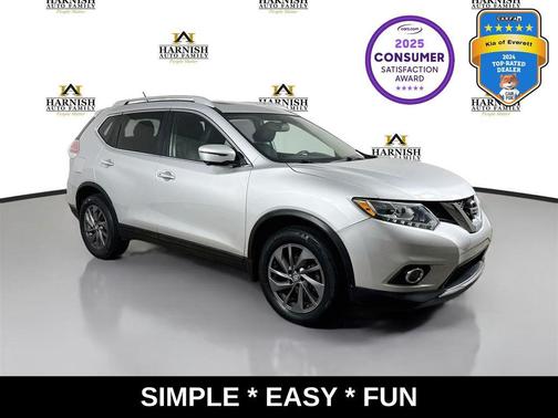 Brilliant Silver 2016 Nissan Rogue SL