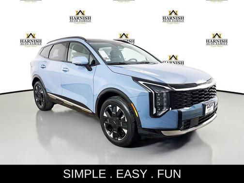 Heritage Blue 2026 Kia Sportage Hybrid SX-Prestige