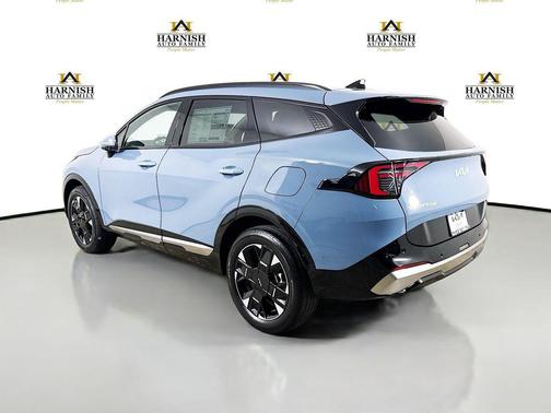 Heritage Blue 2026 Kia Sportage Hybrid SX-Prestige