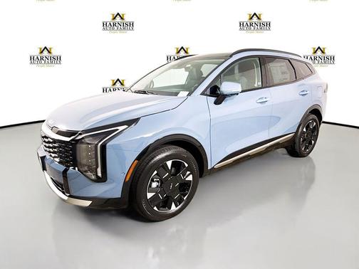 Heritage Blue 2026 Kia Sportage Hybrid SX-Prestige