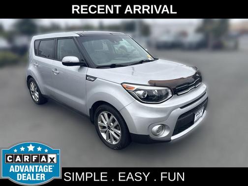 Bright Silver 2017 Kia Soul +