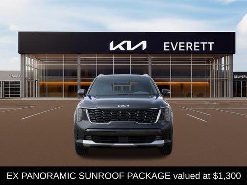 Interstellar Gray 2025 Kia Sorento Plug-In Hybrid EX