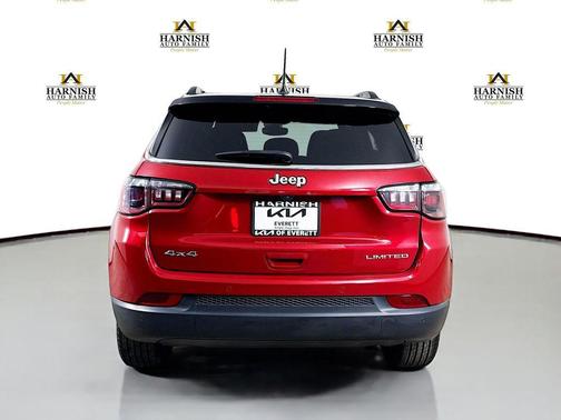 Red Hot Pearlcoat 2025 Jeep Compass Limited