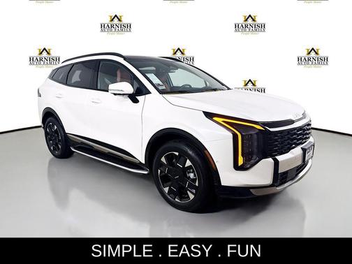 Snow White Pearl 2026 Kia Sportage Hybrid SX-Prestige