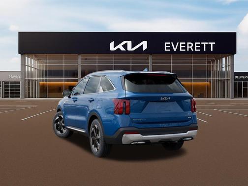 Mineral Blue 2026 Kia Sorento Hybrid EX