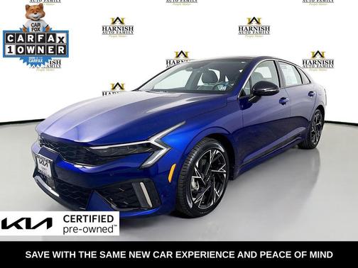 Yacht Blue 2025 Kia K5 GT-Line