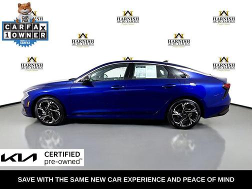 Yacht Blue 2025 Kia K5 GT-Line