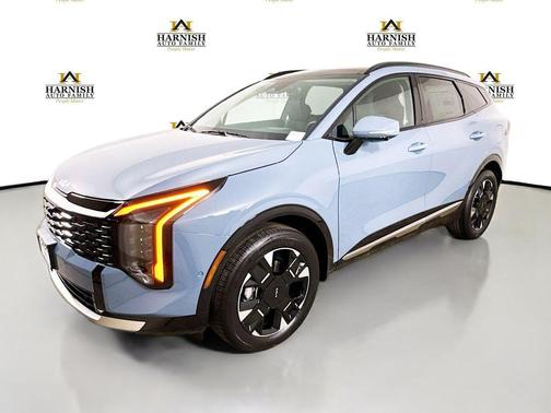 Heritage Blue 2026 Kia Sportage Hybrid SX-Prestige